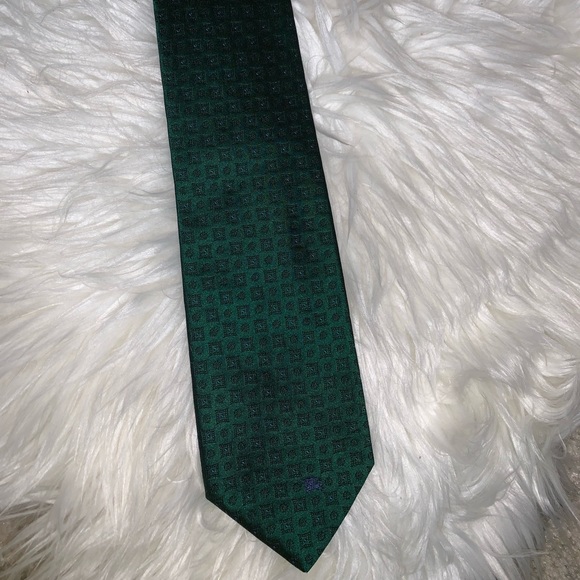 burberry green tie